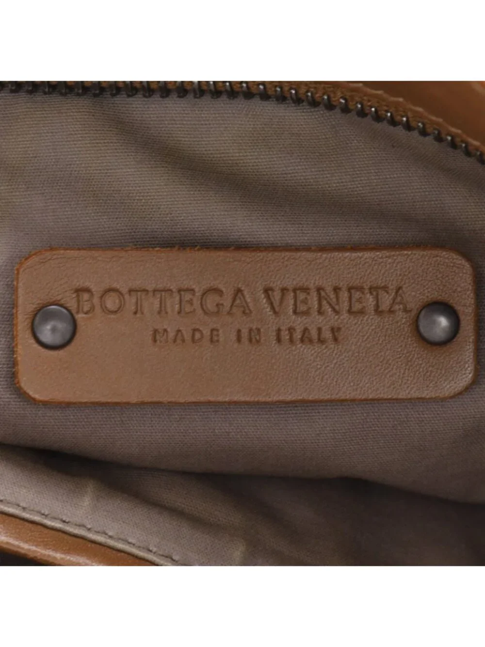 Bottega Veneta Intrecciato Leather Brown Shoulder Bag